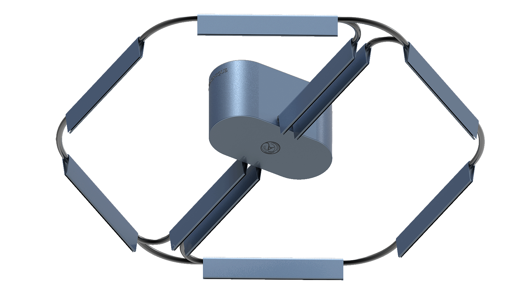 Aerionique bladeless ceiling-fan concept