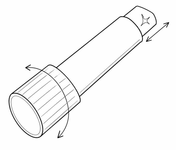 Twist-up ice stick concept sketch
