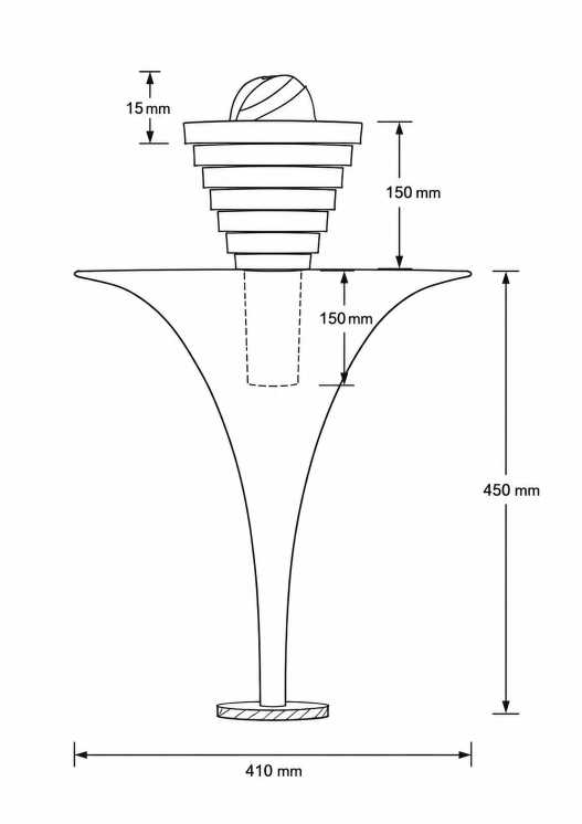 Eclipse proportion and stacked-form study
